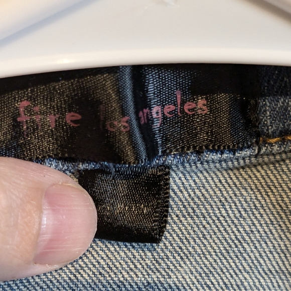 Jean Jacket Vest Excellent Condition Bin W - Picture 3 of 7